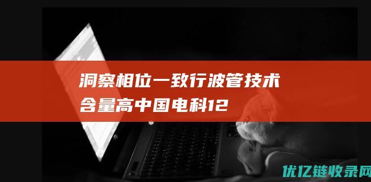 【洞察】相位一致行波管技术含量高中国电科12所是我国主要研制机构