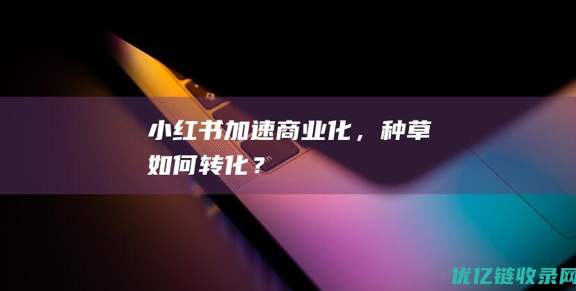 小红书“加速”商业化，“种草”如何转化？